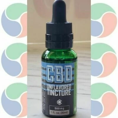 CBD Tincture Unflavored 500mg